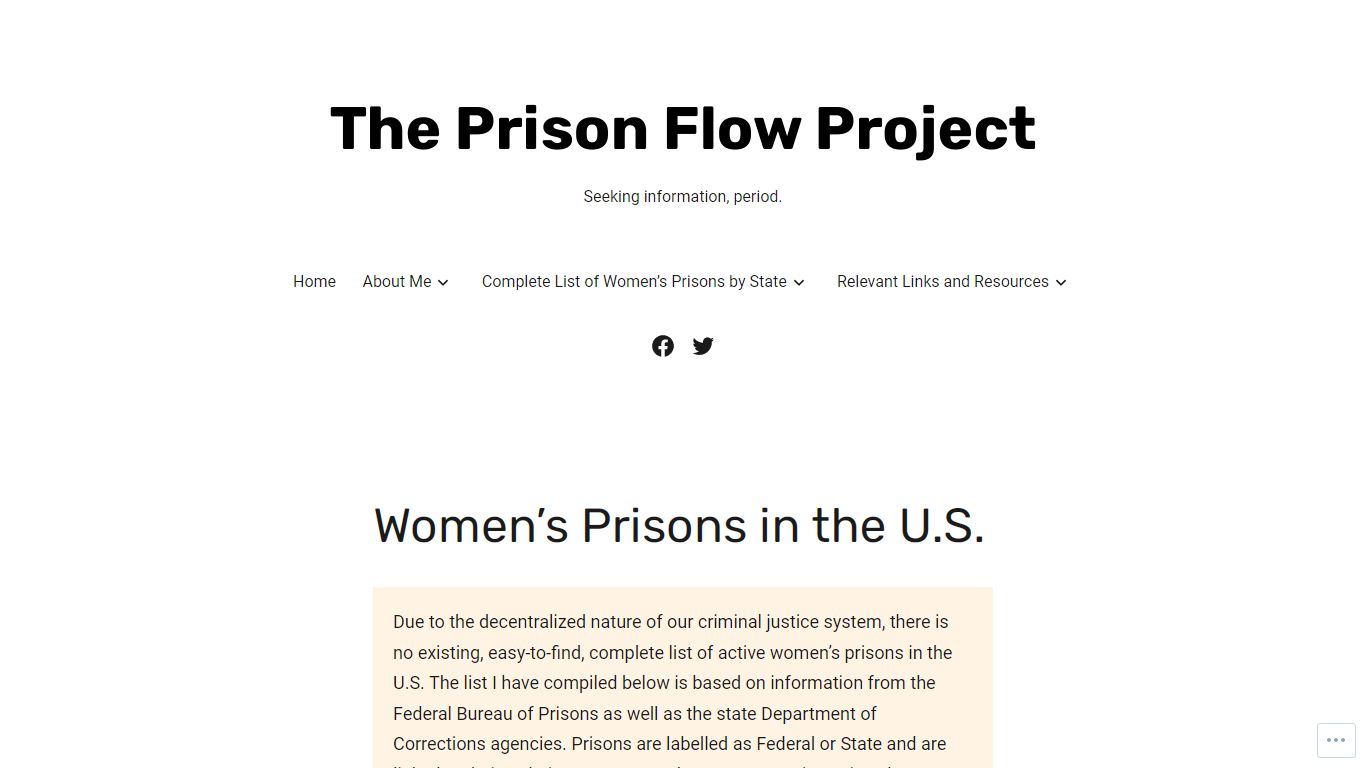 Complete List of Women’s Prisons by State - The Prison Flow Project